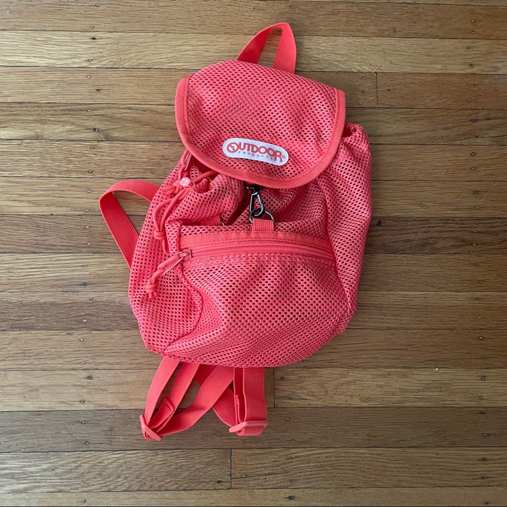 Mini mesh OUTDOOR backpack